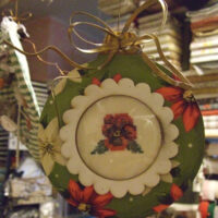 Sfera di natale da appendere