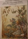 Pannello in cotone per ricamo silk (a4):  fatina rosa