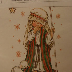 Pannello in cotone per ricamo silk (a5):  saintpaulia