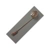 Spilla con disco argento o oro