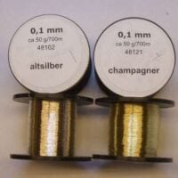 Filo metallico mm 0,10  gr 50
