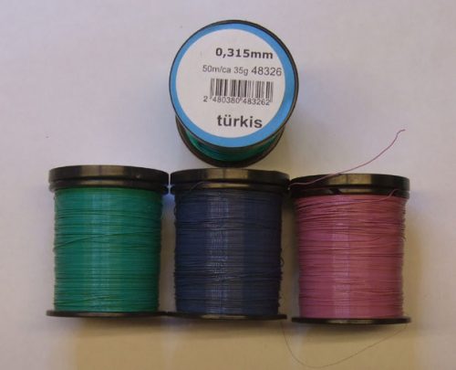 Filo rame verniciato 0,315/GR 50 per bigiotteria e merletto al tombolo - immagine 6