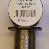 Filo metallico 0,20 acciaio inossidabile