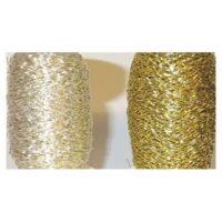 Filo metallo effect 0,22/45 mt ondulato per bigiotteria oro e argento