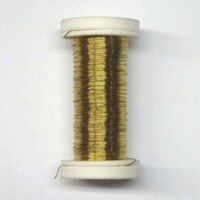 Filo metallo mm 0,30  dorato