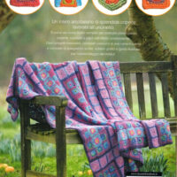 Coperte arcobaleno all'uncinetto, Amanda Perkins