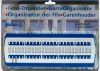 Floss organiser pako, postazione portafili con 10 cartine
