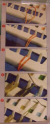 Floss organiser pako, postazione portafili con 10 cartine - immagine 3