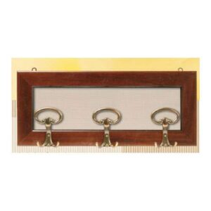 Scatola rettangolare in legno cm 18,2 x 13,2 x 6,2