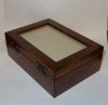 Scatola rettangolare in legno cm 18,2 x 13,2 x 6,2