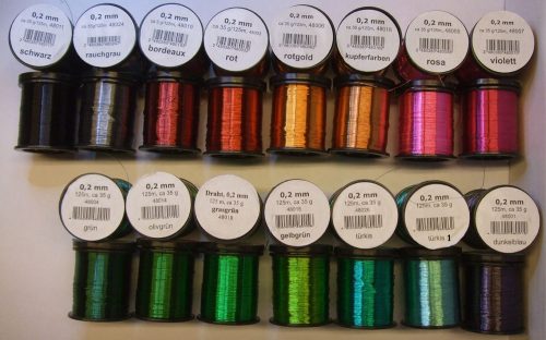 Filo rame verniciato 0,20 per bigiotteria e merletto al tombolo
