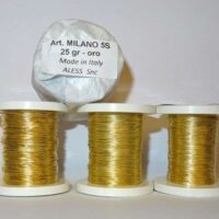 Milano oro fino 990 liscio e lucido-gr 25 misura 4s-5s-6s-7s