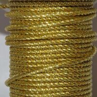 Napoli mezzo fino verniciato base rame-cordoncino-oro gr5 misura 4s