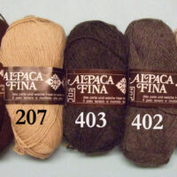 Alpaca fine, 100% alpaca baby, ferri n°3