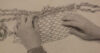Base per sciarpa: simple scarf mesh - immagine 2