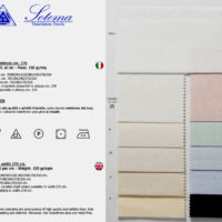 Lino 444 (fili 24x21), sotema candido h. Cm 310 € 58,00 al metro