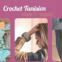 Crochet tunisien 3°: jacquard, cendrine armani