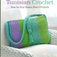 First time tunisien crochet, step by step