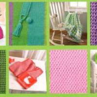 First time tunisien crochet, step by step