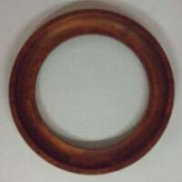 Cornice arte povera legno scuro tonde cm 11