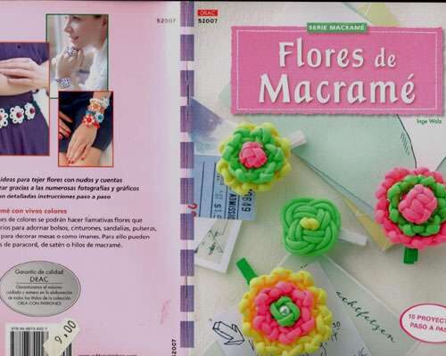 Flores de macrame (fiori)