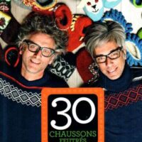 30 chaussons feutres et leurs motifs, arne & carlos