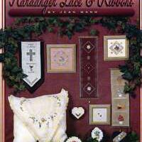 Hardanger lace and ribbon