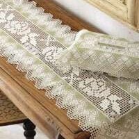 Delicate broderie hardanger, sadako totsuka