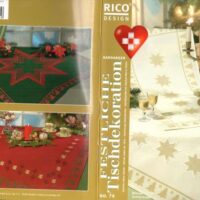 Hardanger decorazioni da tavolo per le feste, rico 74