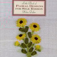 Floral design for silk ribbon
