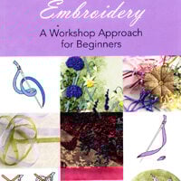 Silk ribbon embroidery