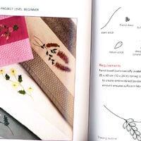 Silk ribbon embroidery