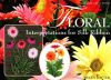 Floral interpretazioni per il ricamo con il nastrino di seta