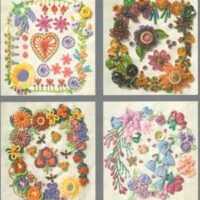 Embroiderered embellished