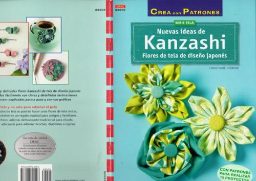 Nuevas ideas de kanzashi flores de tela