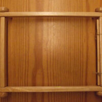 Telaio tessitura per perline cm 39 (larghezza) x 52 (altezza)