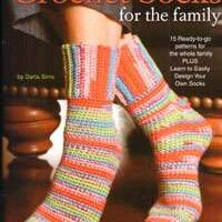 Learn to crochet socks for the family