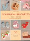 Scarpine all'uncinetto per i bebe'