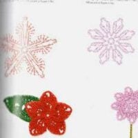 100 fiori di pizzo all'uncinetto