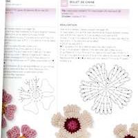 100 flowers to knit crochet
