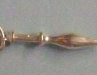 Fusello n°115, ciondolo argento