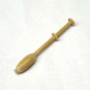 Fusello n°166, testa singola in legno di faggio