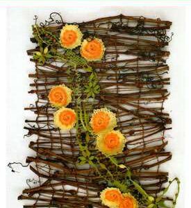 Multicoloured bobbin lace for square coasters, claire burkhard atelier mb