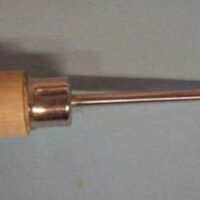 Uncinetto tambour per ricamo con lana cm 13