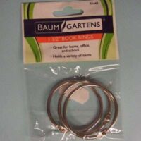 Anelli in metallo per farfalline, kit 3 pezzi