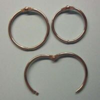 Anello in metallo per farfalline