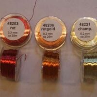 Filo metallico mm 0,20 mt 25