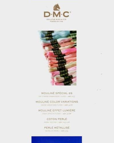 Cartella colori mouline' dmc nuova!!!