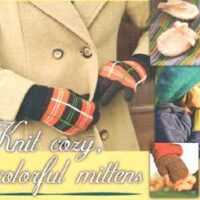 Vintage knit gloves and mittens