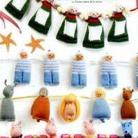 Tendres ribambelles au tricot